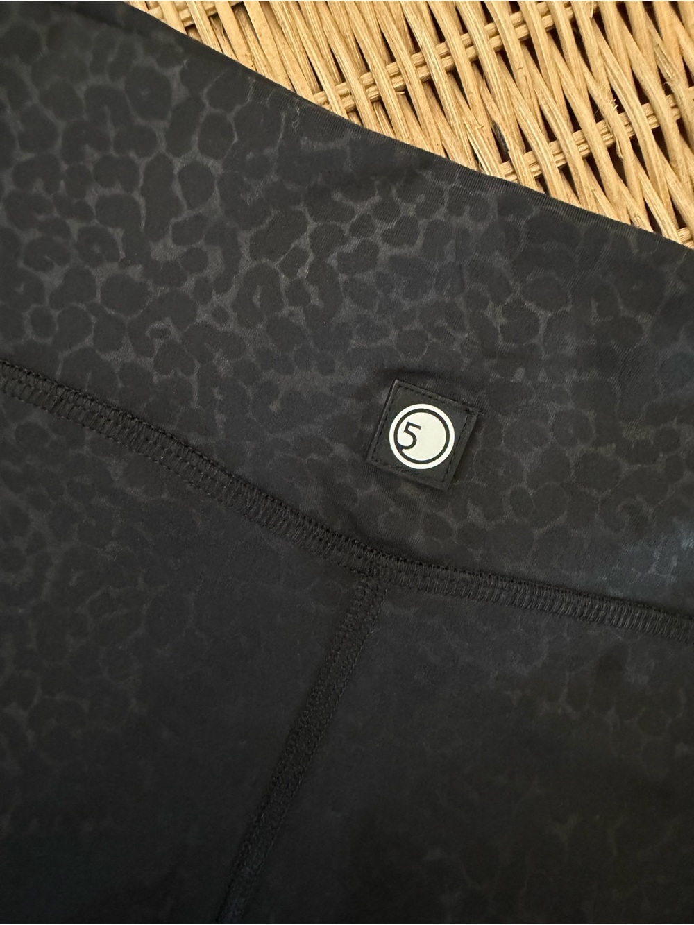 FIVE THE LABEL Leopard Black Shorts - Picture 4 of 6
